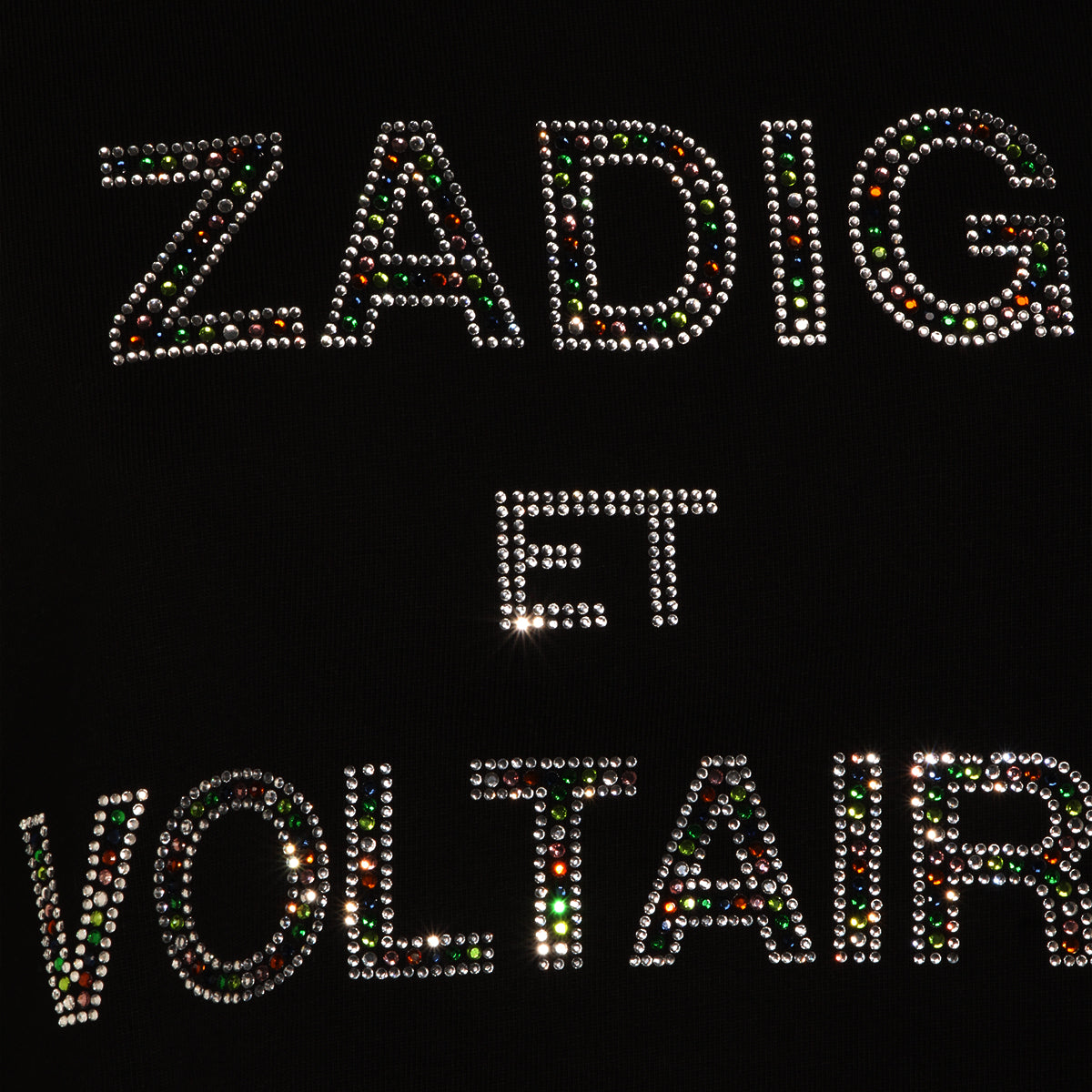 Zadig & Voltaire T-shirts and Polos Black _100 % Co