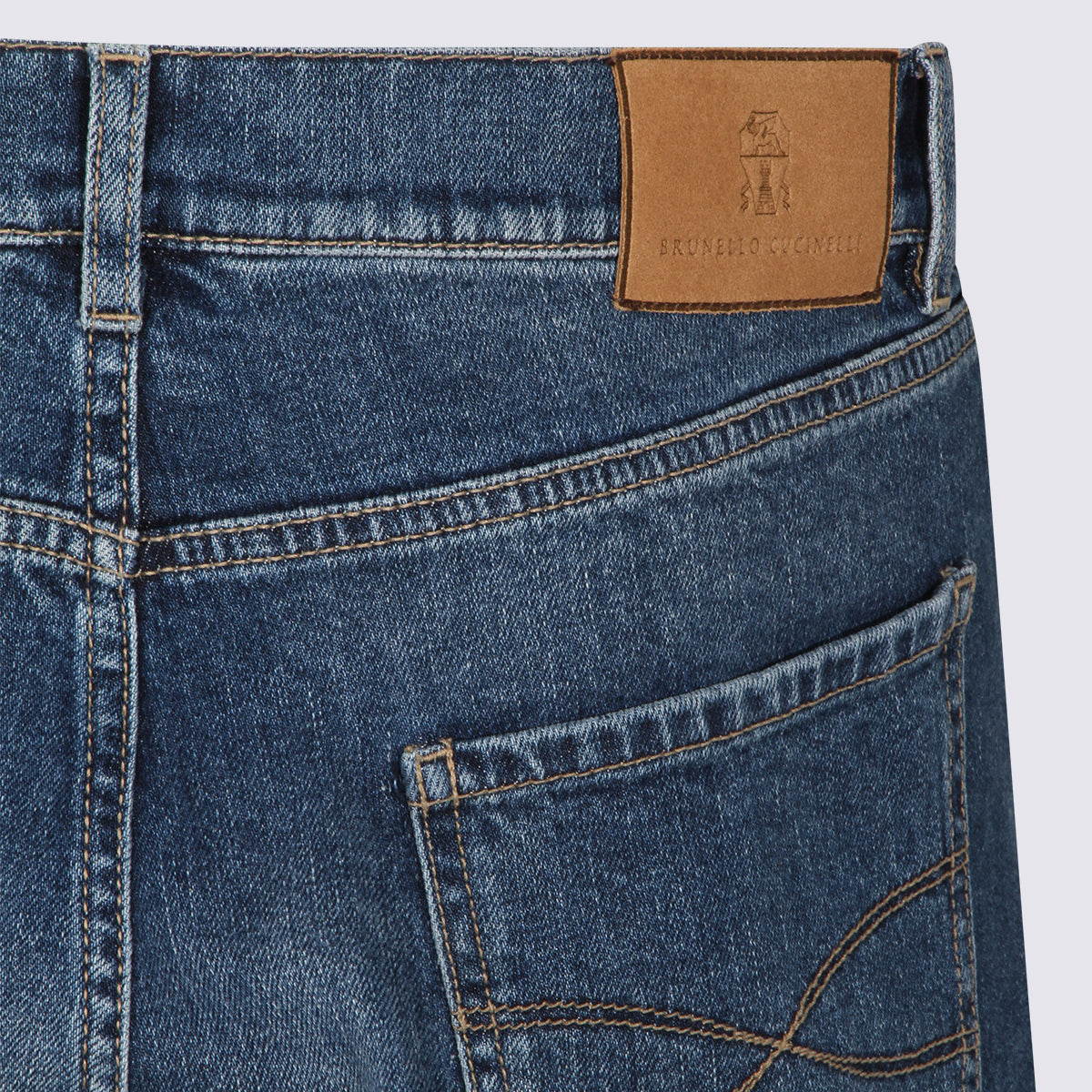 Brunello Cucinelli Jeans Med Blue _co Ea