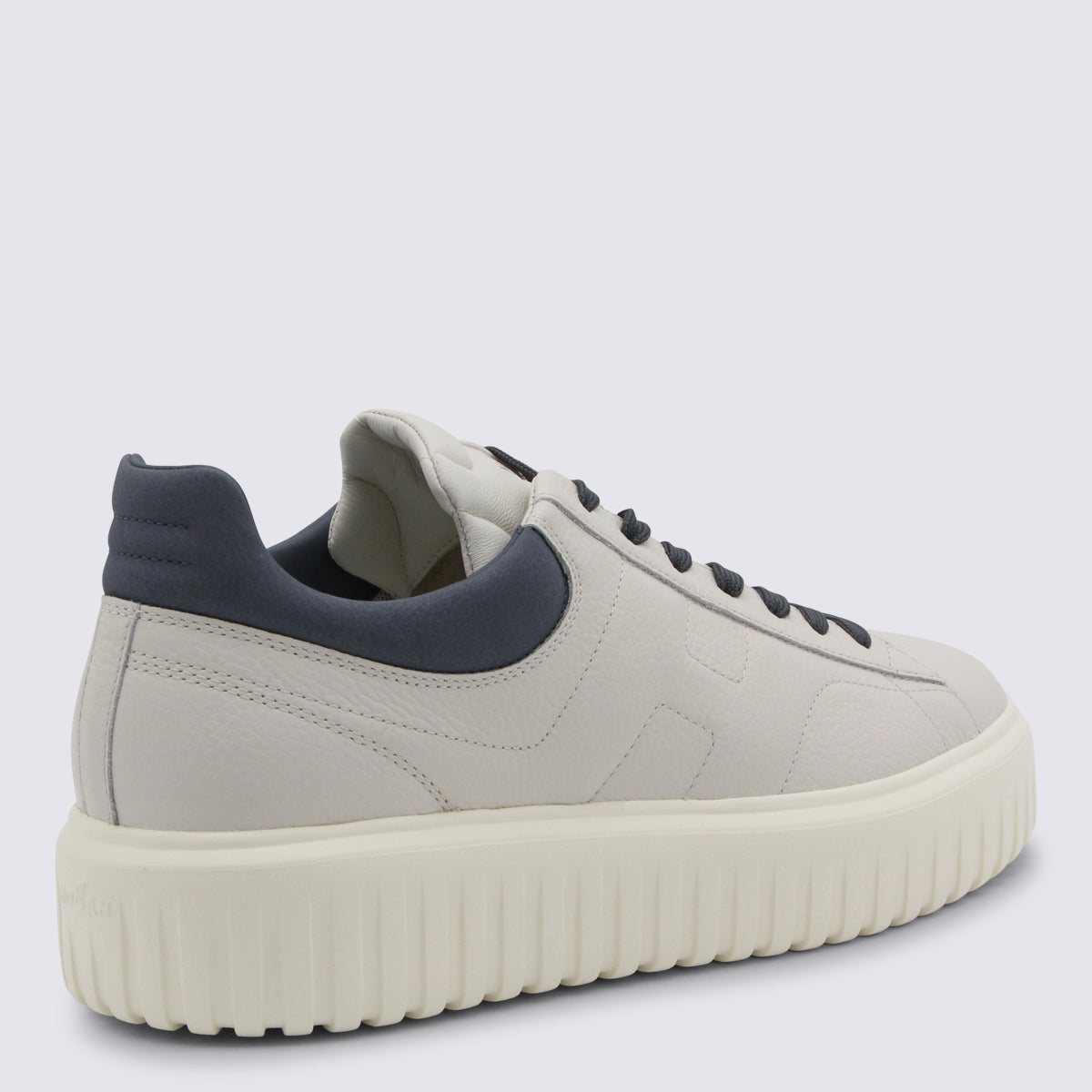 Hogan Sneakers Bianco-denim _cover Le Sole El
