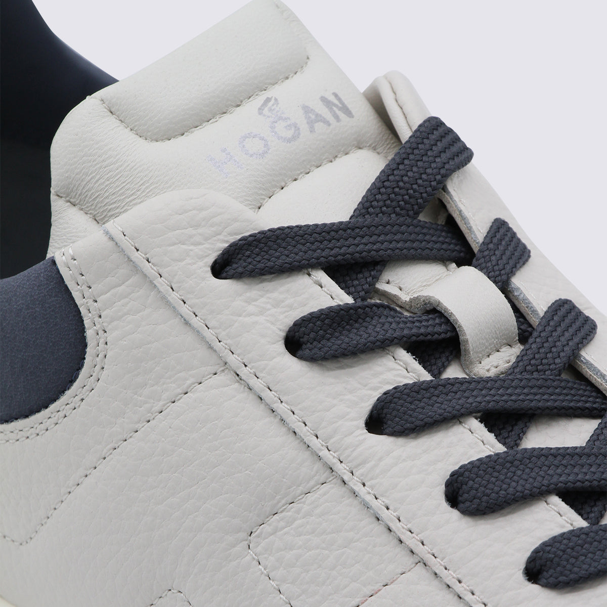 Hogan Sneakers Bianco-denim _cover Le Sole El