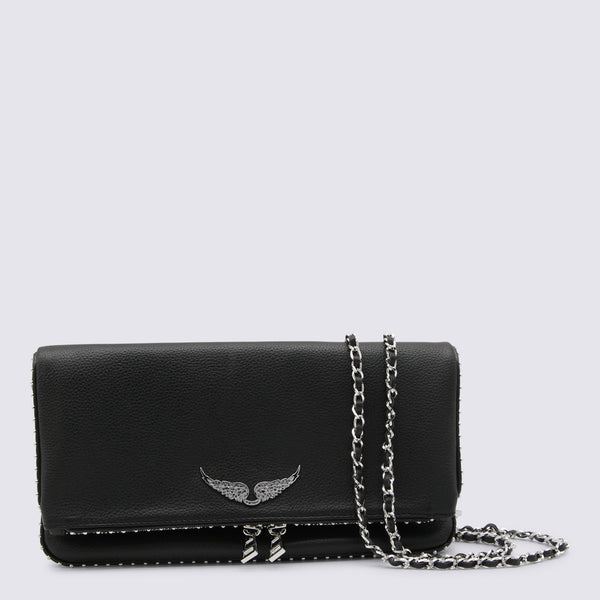 Zadig & Voltaire 100% Leather shoulder bag in black