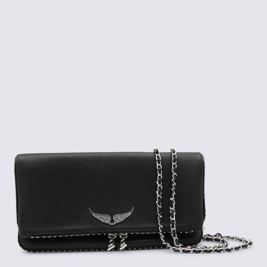 Zadig & Voltaire 100% Leather shoulder bag in black