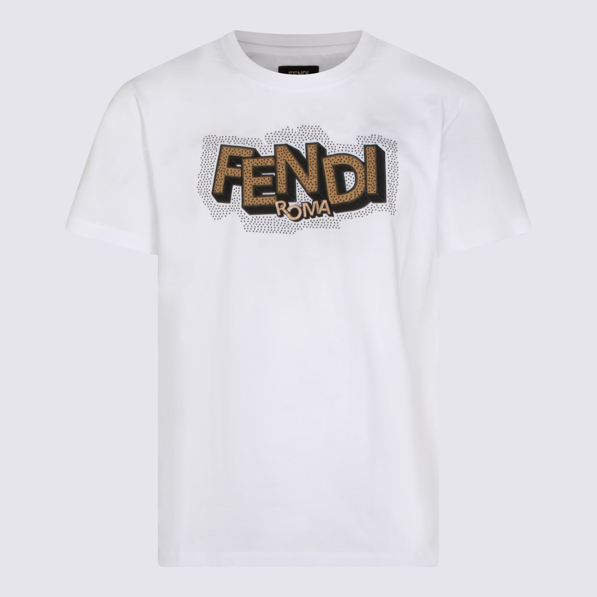 Fendi T-shirts and Polos White