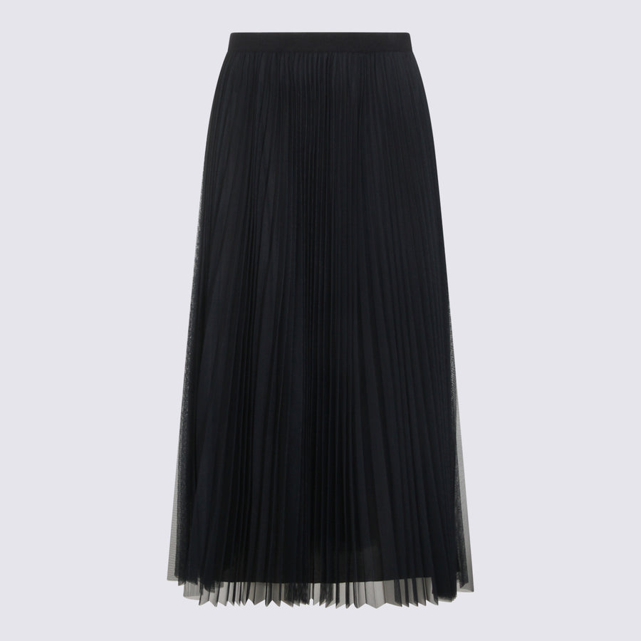 Fabiana Filippi 100% Polyester skirt in navy