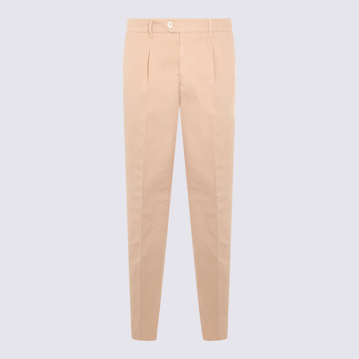 Brunello Cucinelli Trousers Brown _100 % Co