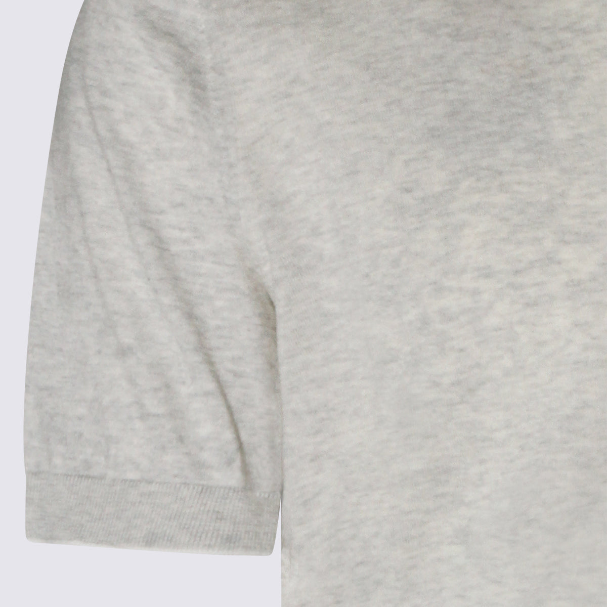Brunello Cucinelli T-shirts and Polos Grey _100 % Co