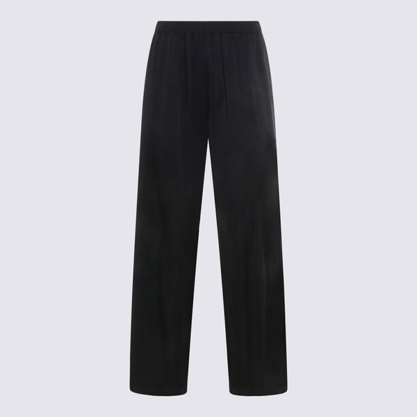 Fabiana Filippi 94% Cotton trousers in navy