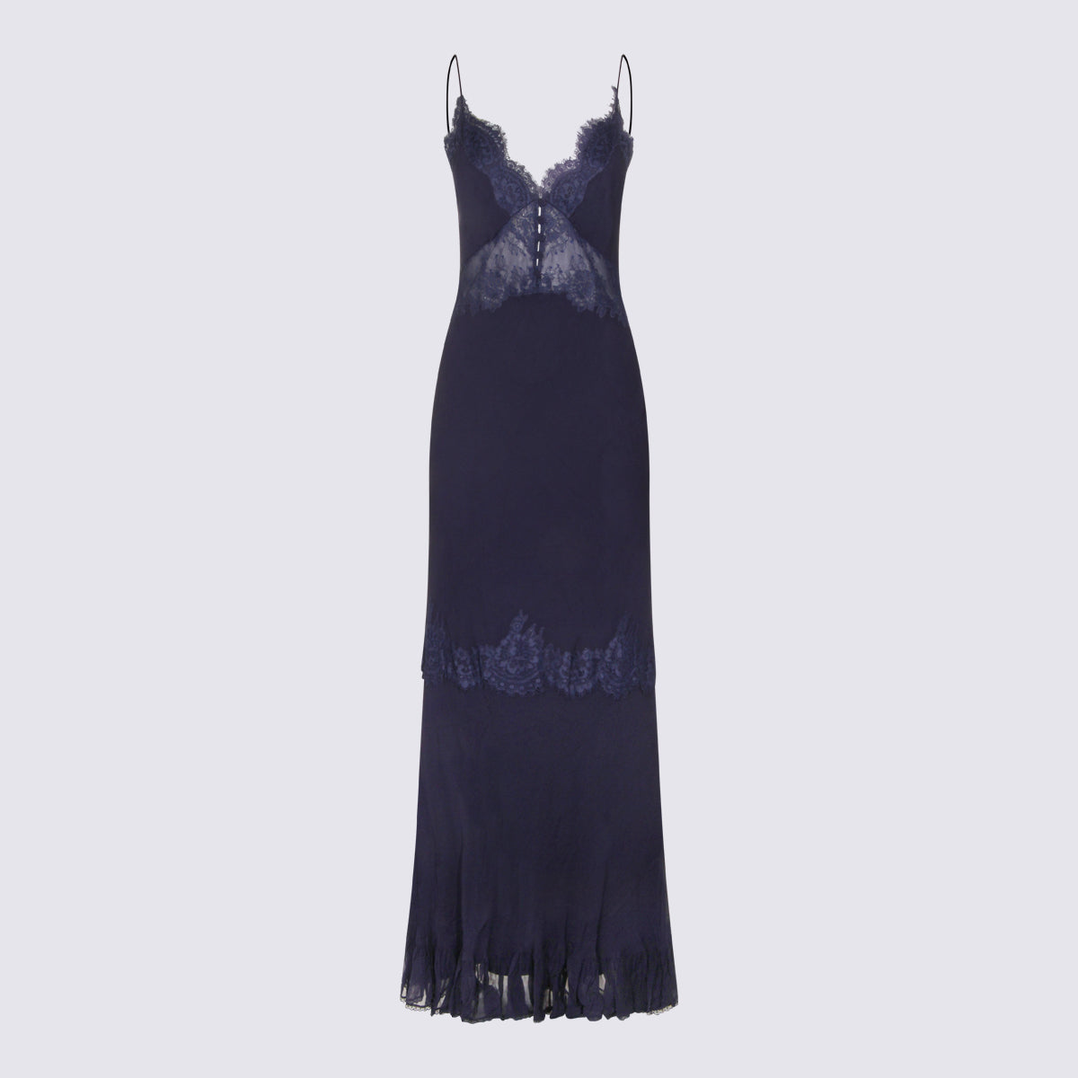Self-portrait Dresses Blue _rayon