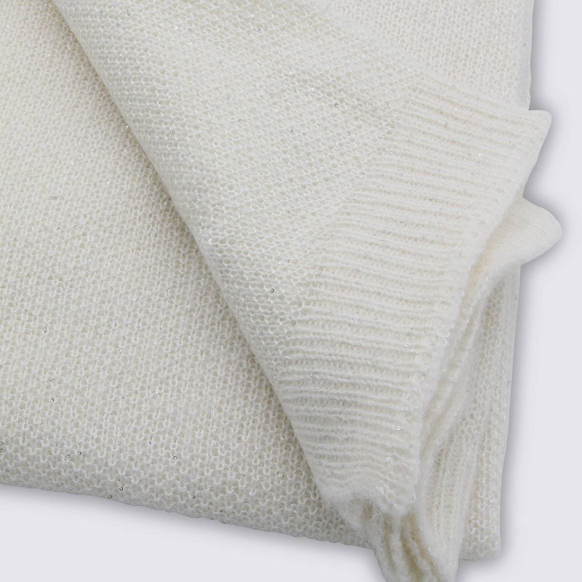Fabiana Filippi Scarfs White _pl Wm Wp Pa