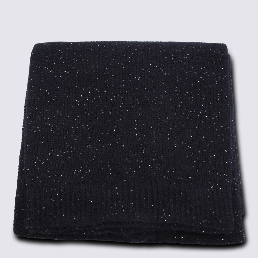 Fabiana Filippi 54% Polyester scarf in navy