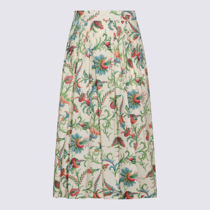 Etro Skirts Red _100 % Co