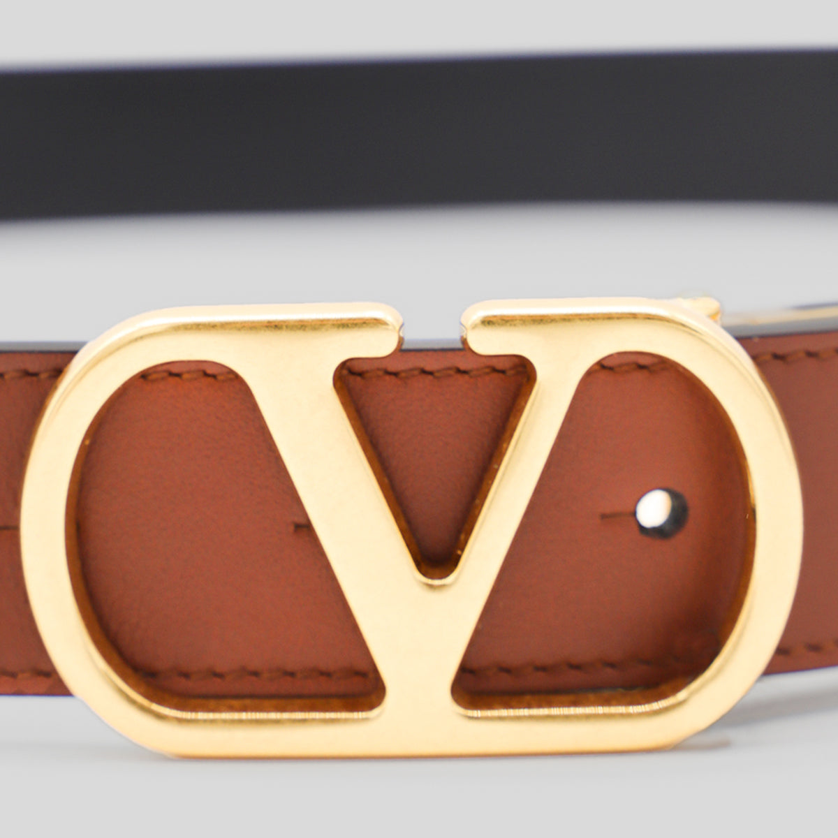 Valentino Garavani Belts Black-cognac-gold _le