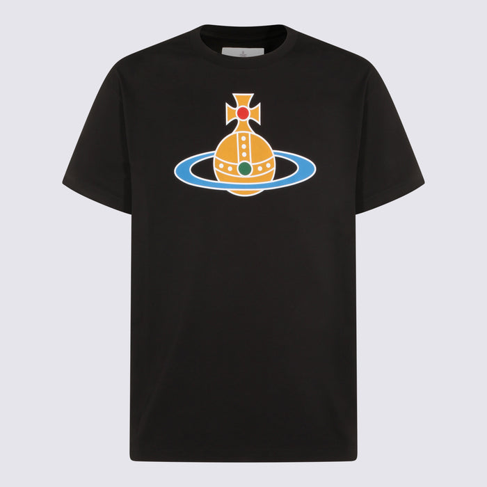 Vivienne Westwood T-shirts and Polos Black _100 % Co