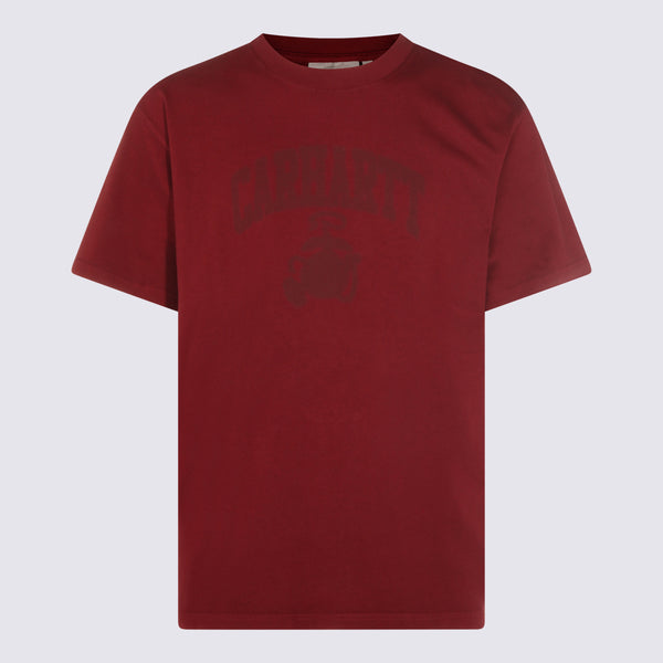 Carhartt Wip 100% Cotton t-shirt in red
