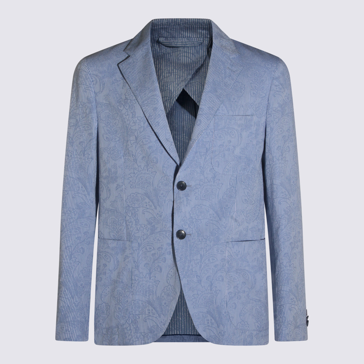 Etro Jackets Blue _co