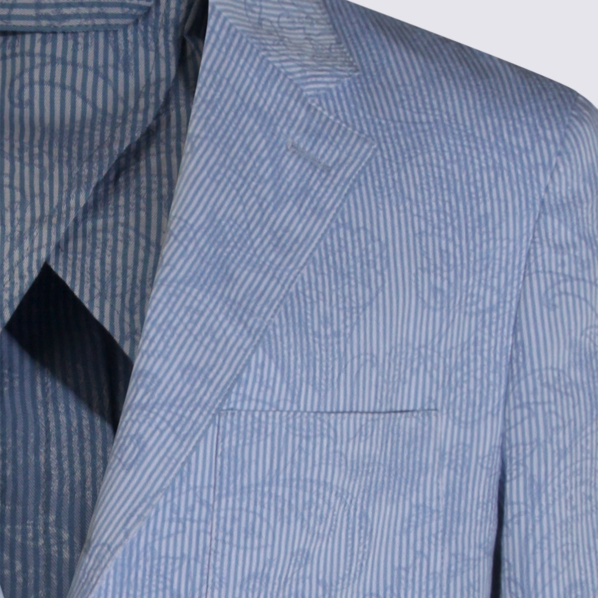 Etro Jackets Blue _co
