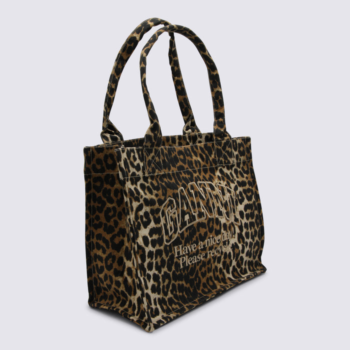 GANNI Bags Brown _100 % Co