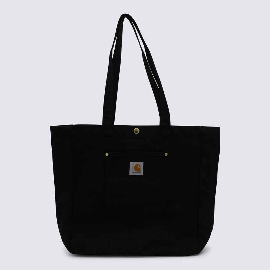 Carhartt Wip 100% CO tote bag in black