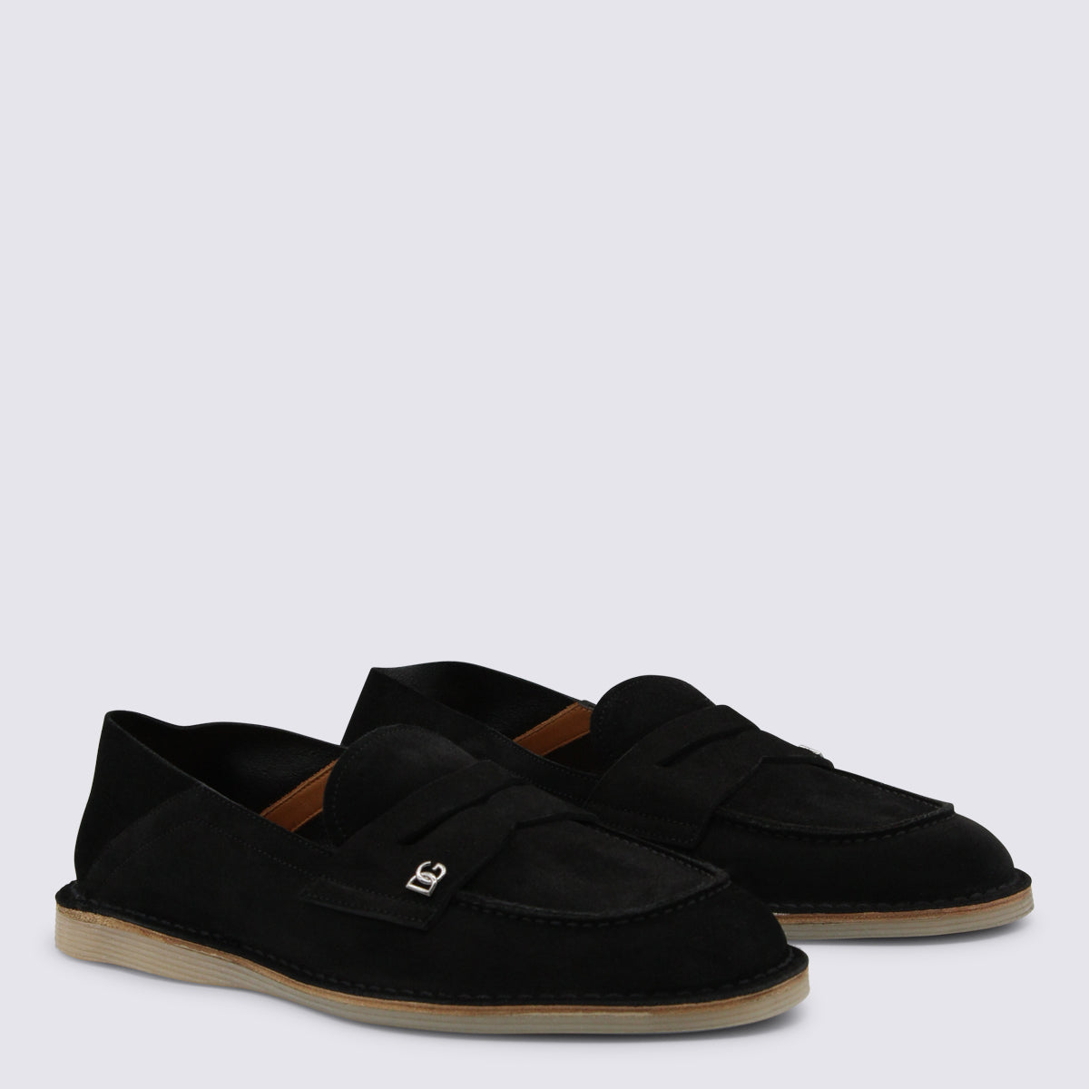Dolce & Gabbana Flat shoes Black _cover Le Sole El