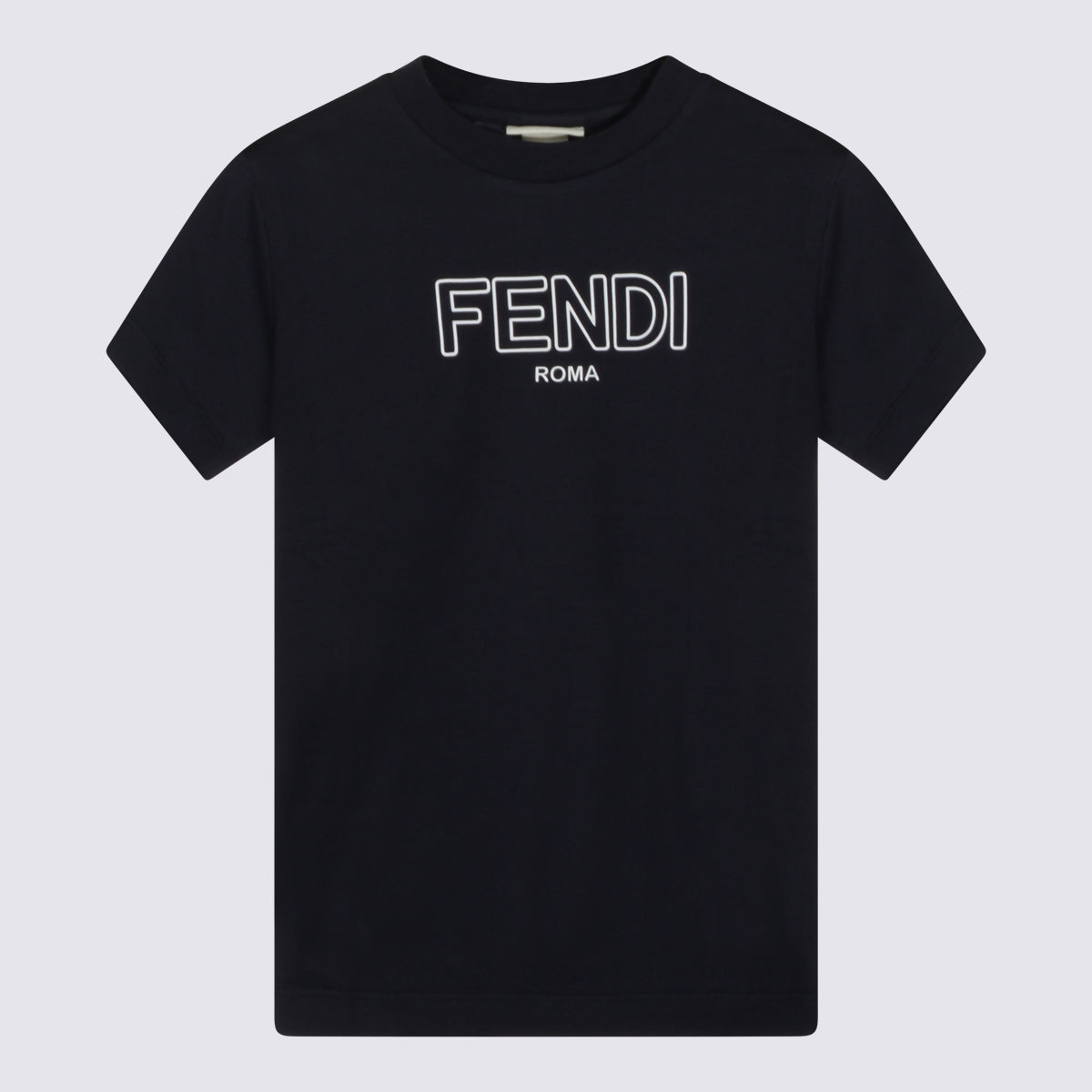Fendi T-shirts and Polos Blue _100 % Co