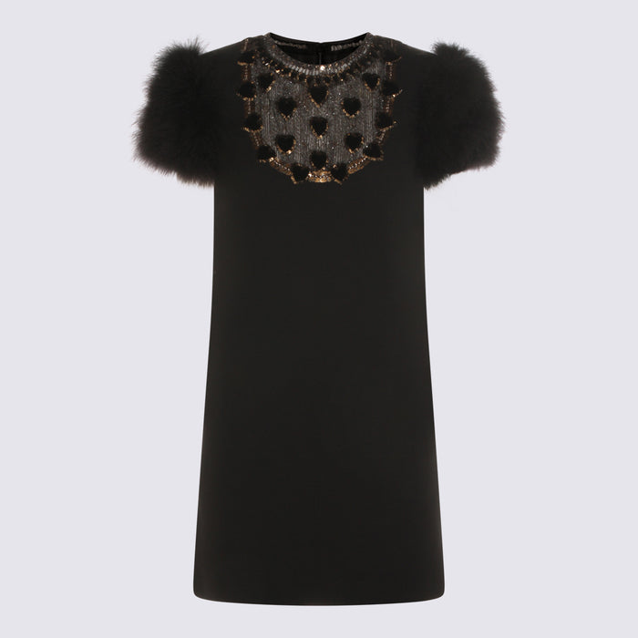 Valentino Dresses Nero/multi _wv Se