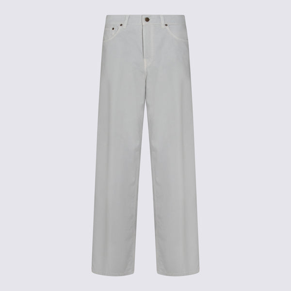 Haikure 85% Cotton jeans in white
