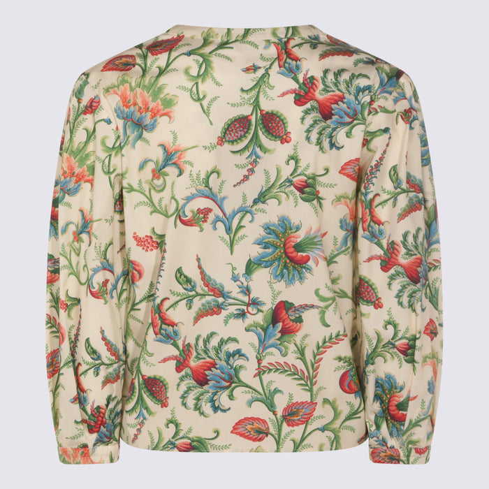 Etro Top Red _100 % Co