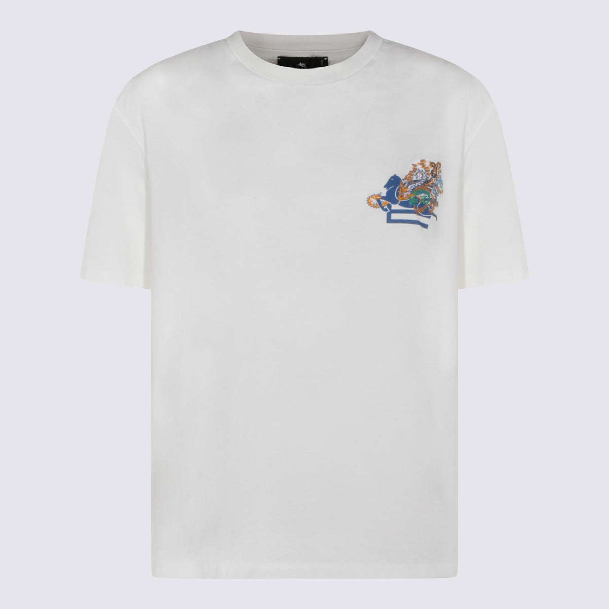 Etro T-shirts and Polos White _100 % Co