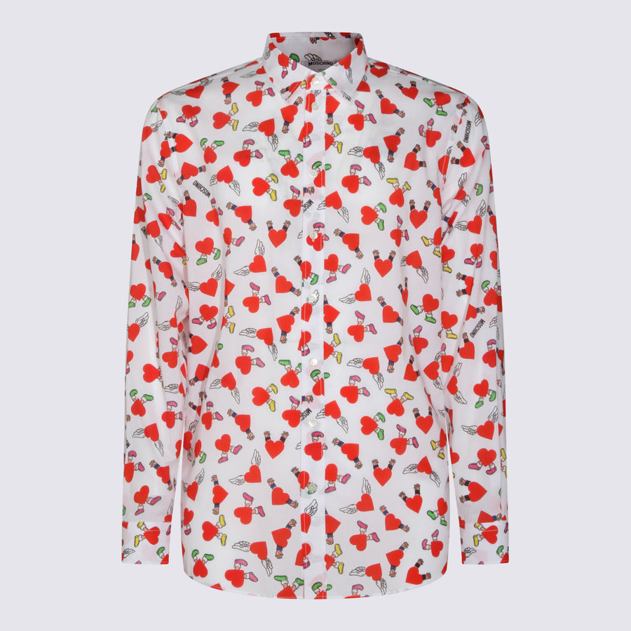 Moschino 100% Cotton shirt in white
