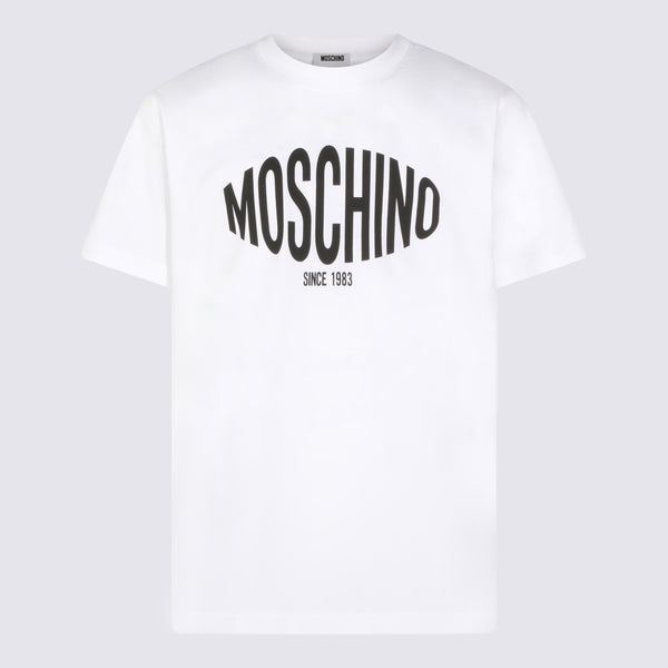 Moschino 100% Cotton t-shirt in white