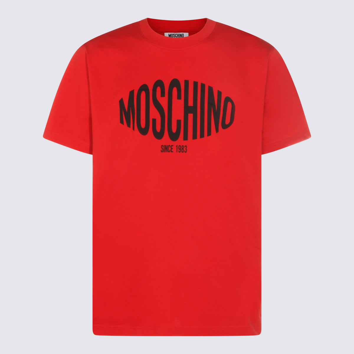Moschino T-shirts and Polos Red _100 % Co