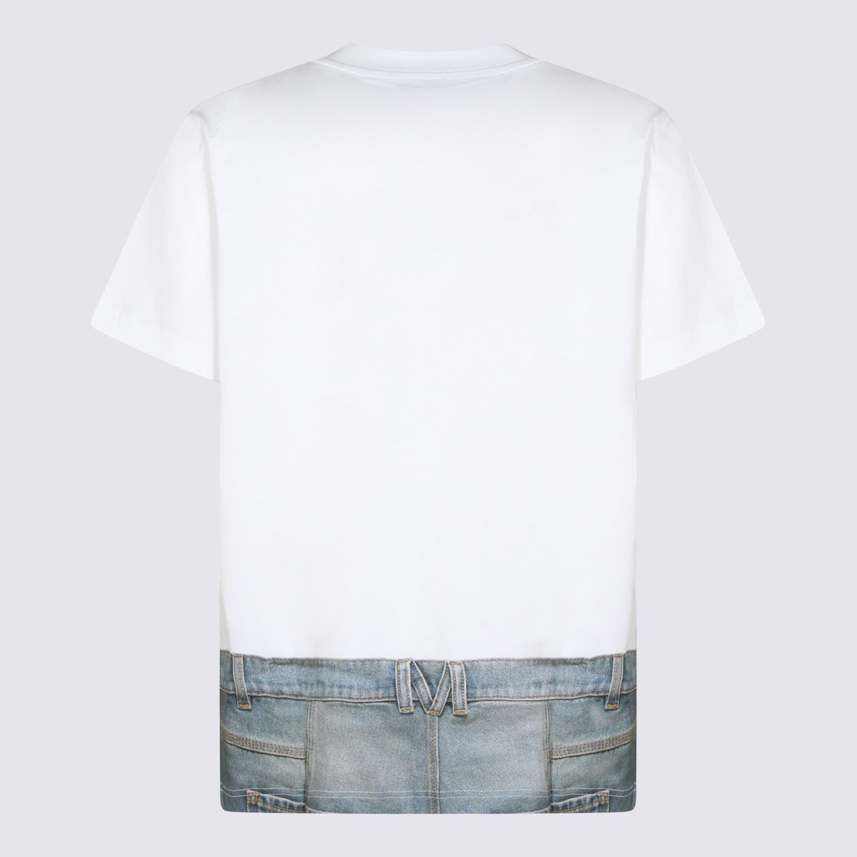 Moschino T-Shirts And Polos White _100 % Co