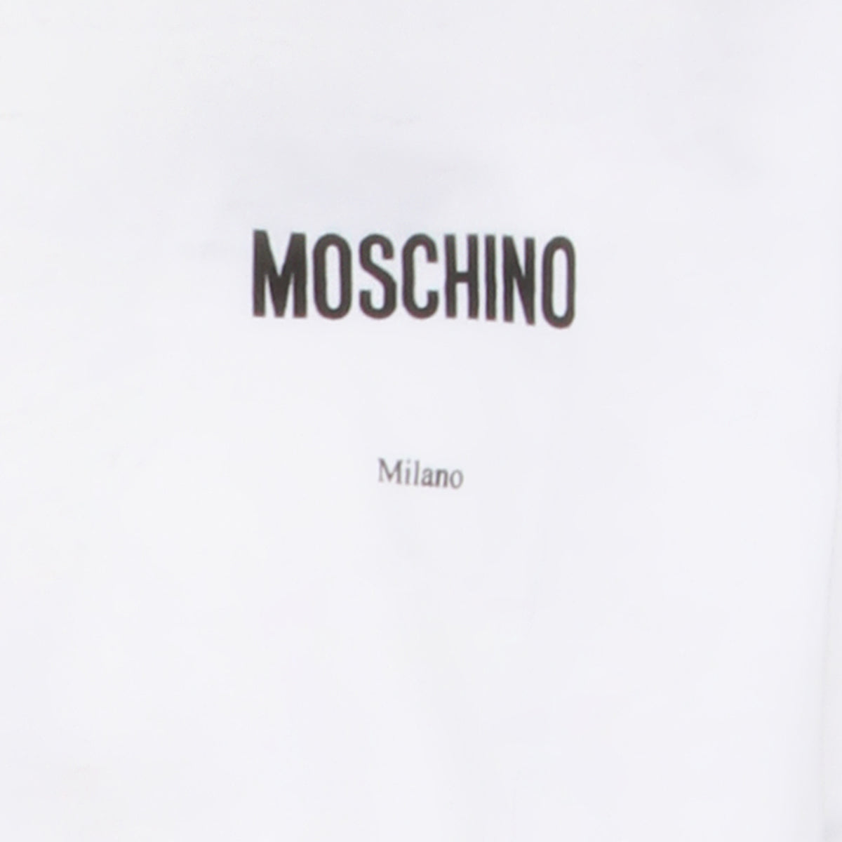 Moschino T-Shirts And Polos White _100 % Co