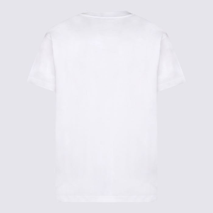 Moschino T-Shirts And Polos White _100 % Co