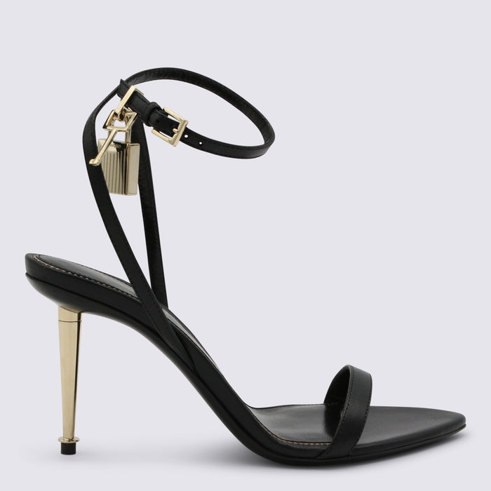 Tom Ford Sandals Black _cover Tex/le - Sole Le