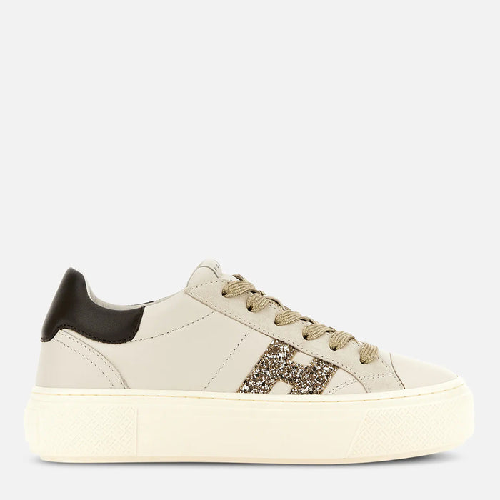 Hogan Sneakers Bianco/marrone _le