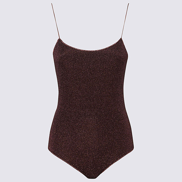 Oseree 64% Polyamide swimsuit in brown