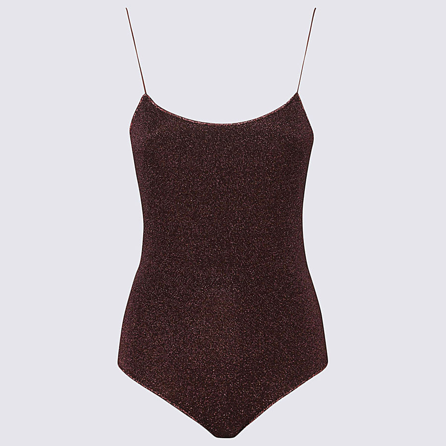 Oseree 64% Polyamide swimsuit in brown