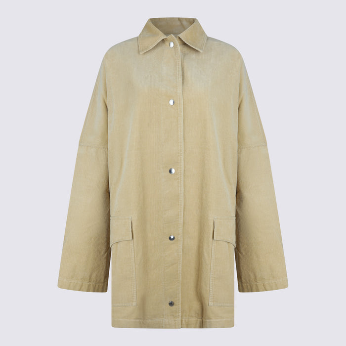TOTEME Jackets Beige _100 % Co