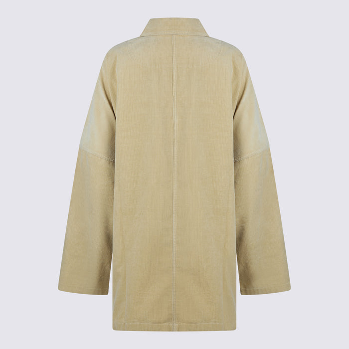 TOTEME Jackets Beige _100 % Co