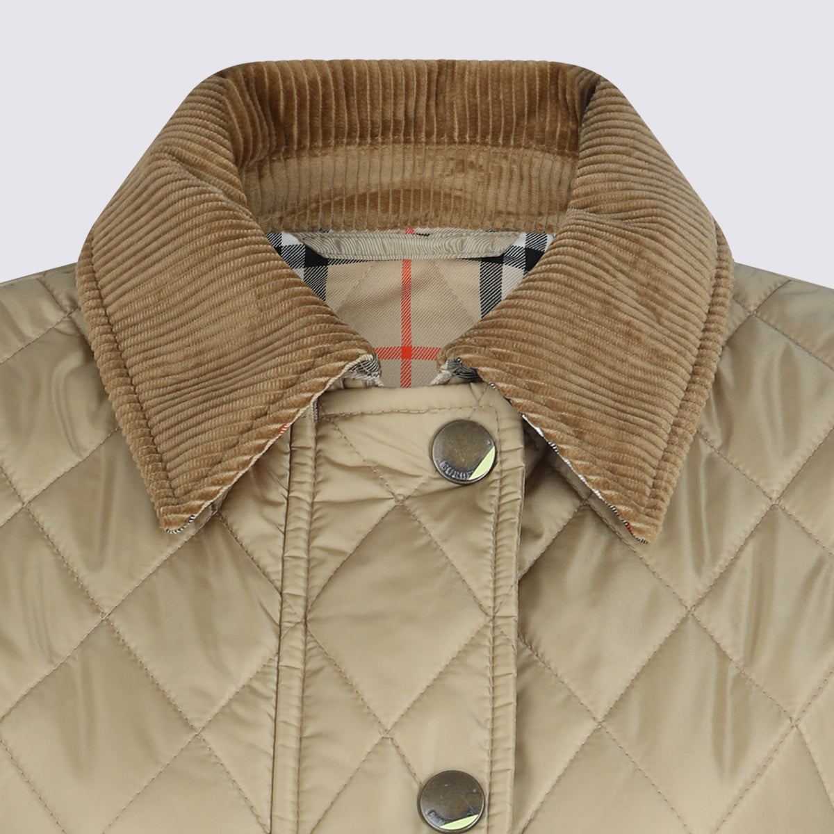 Burberry Coats Flax/sand Ip Check _pa