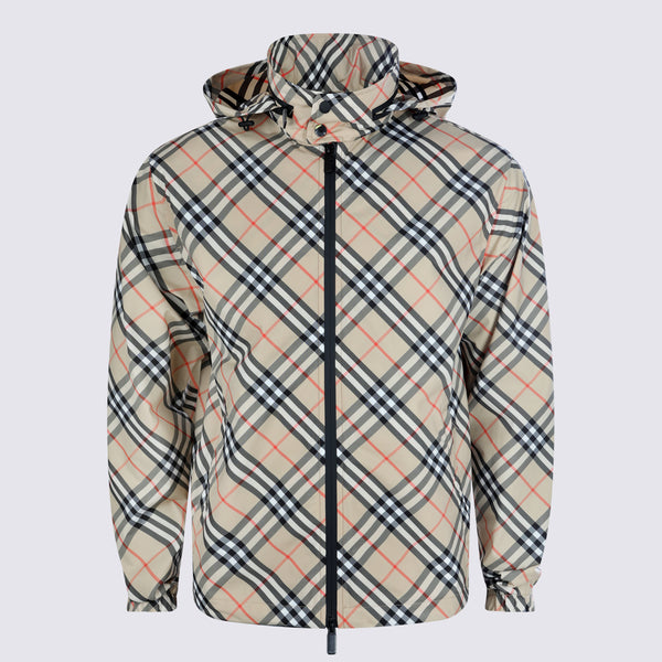 Burberry 100% Polyester jacket in beige