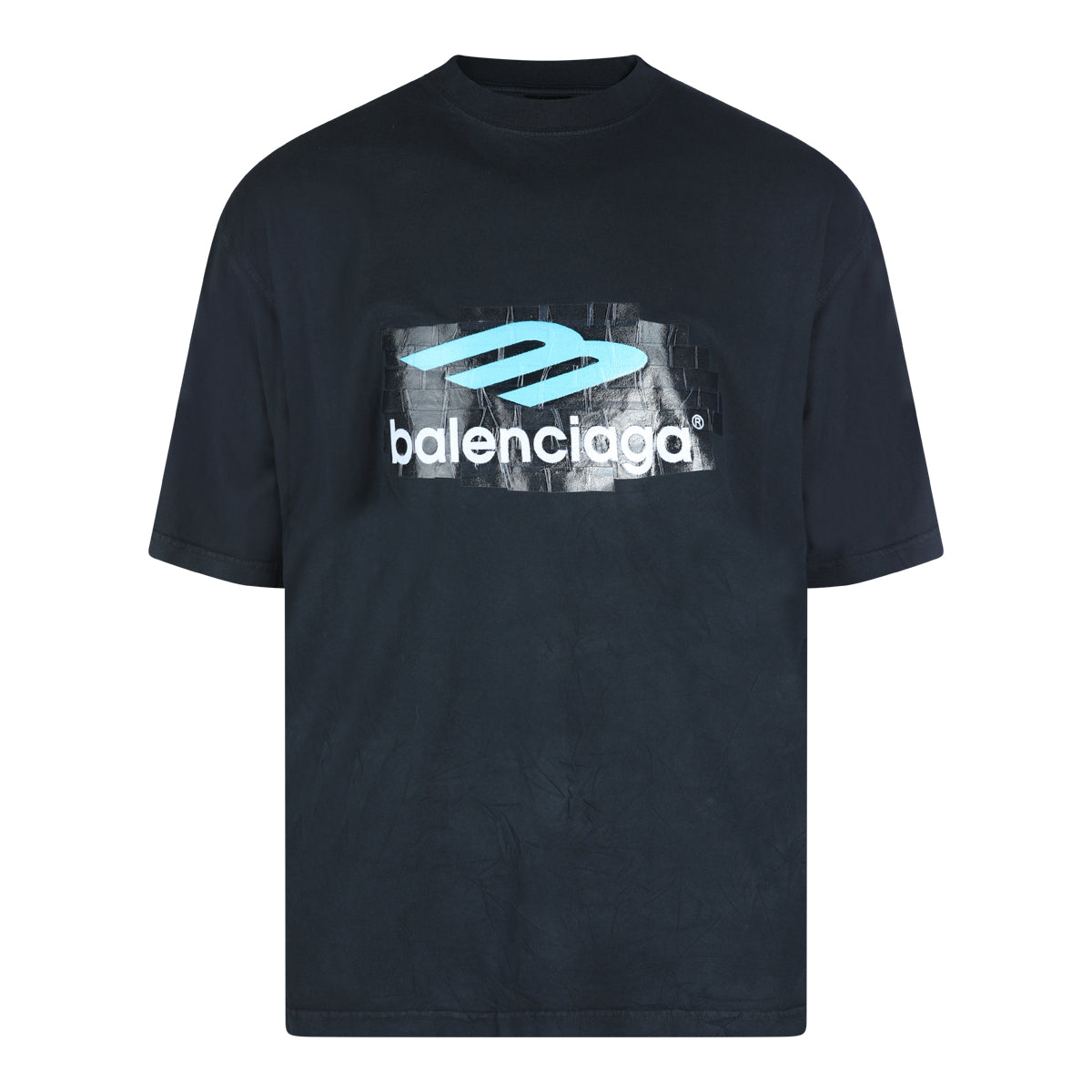 Balenciaga T-shirts and Polos Black _100 % Co