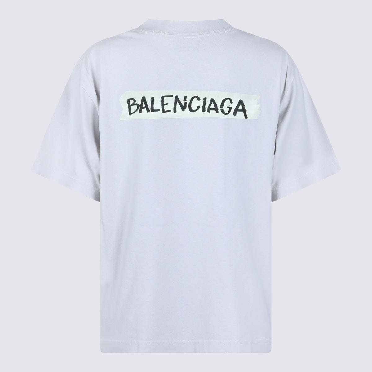 Balenciaga T-shirts and Polos Dirty White _100 % Co