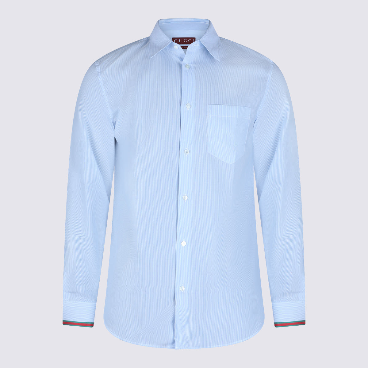 Gucci Shirts Blue _100 % Co