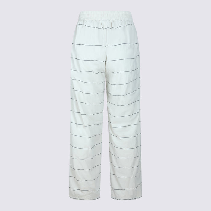 Balenciaga Trousers Dirty White _pa