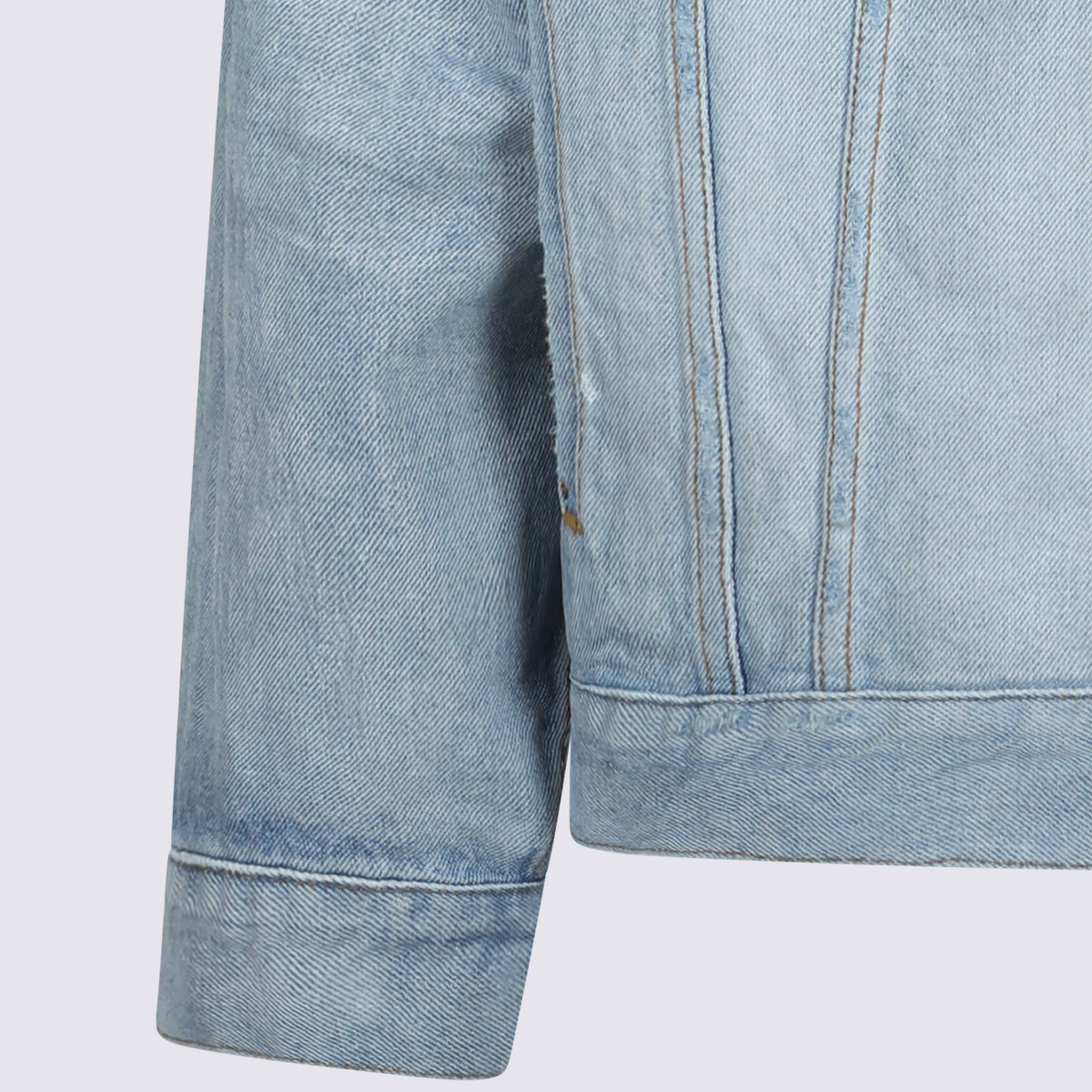 Balenciaga Jackets Dirty Light Blue _100 % Co
