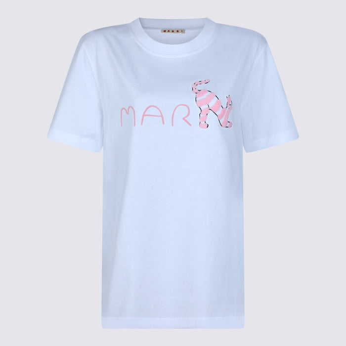 Marni T-shirts and Polos Lily White _co