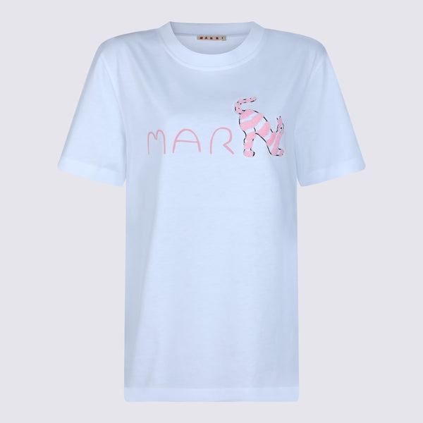 Marni 100% Cotton t-shirt in white