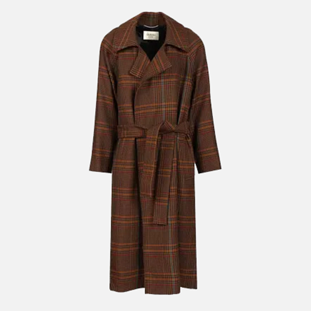 Saint Laurent Coats Red _wo